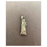 Sterling Statue of Liberty Charm
