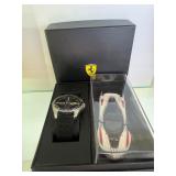 Scuderia Ferrari Watch and Diecast Set