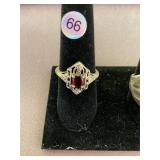 Sterling Gemstone Rign