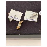 3 Sterling Charms