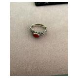 Sterling Gemstone Ring