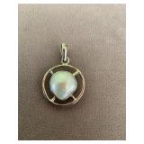 925 Sterling Pearl Pendant