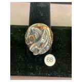 Large Sterling Men's Ring