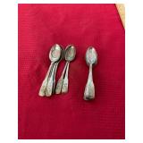 Bicentennial Silver Plate Spoons Lot