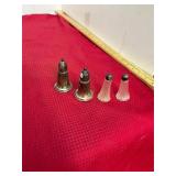 Weighted Sterling Salt and Pepper Shakers