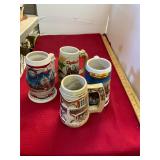 Budweiser Beer Steins