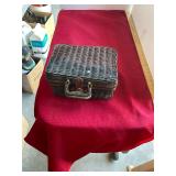 Basket Vintage Tea Set Lot