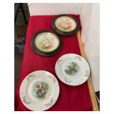 Antique Wall Plates Lot
