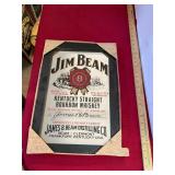 Jim Beam Advertising Bar Mirror
