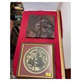 2 Piece India Wall Art Lot