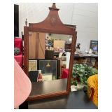 Floral Motif Decorative Mirror