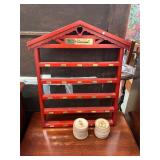 Hummel Collector Plate Set and Shelf