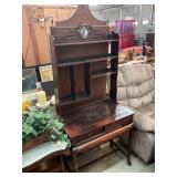 Antique Inlaid Marble Writing Desk
