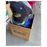 Vintage Advertising and Assorted Hats