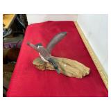 Carved Wooden Goose