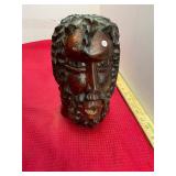 Carved Wooden Bust