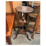Antique Mahogany Shaving Stand