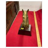 Brass Horse Display