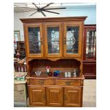 2 Piece Curio Cabinet