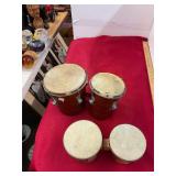 2 Bongo Drum Sets