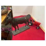 International Tractor and Metal Cow