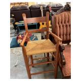 Rush Bottom Bar Stool