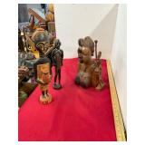 4 Piece Carved African Lot