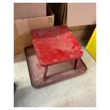 Metal Rolling Stool