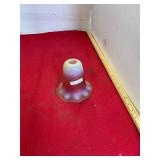 Antique Cranberry Art Glass Shade
