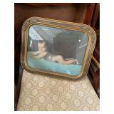 Antique Baby Picture in Frame