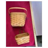 2 Longaberger Baskets
