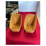 2 Longaberger Baskets