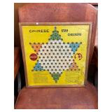 Antique Chinese Checkers Coke Game Board