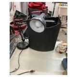 Lamp and Paper Shredder