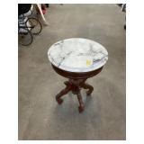 Marble Top End Table