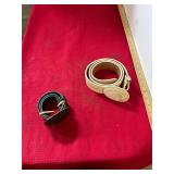 2 Horse Belt Buckles