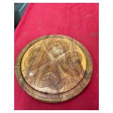 Carved Wood Art Server