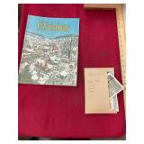 Vintage Christmas Book and Postcards