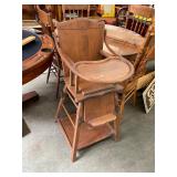 Antique High Chair