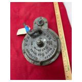 Antique Balcksmith Forge Air Regulator