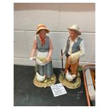 Pair of Homco Figurines