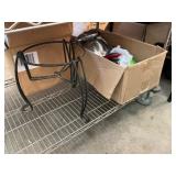 Housewares and Iron Plant Stand Lot