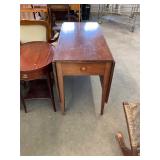 Antique Drop Side Table