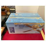42' Polsihed Brass Ceiling Fan