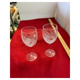 Pair of Crystal Waterford Glasses