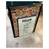 Pilot and Beer Puzzle Wall Art