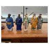 Collection of Antique East Asian Mud Men