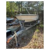 Boat on Classic Trailer