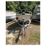 Chesapeake 22 on Venture Trailer