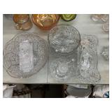 Pressed Glass and Crystal Lot